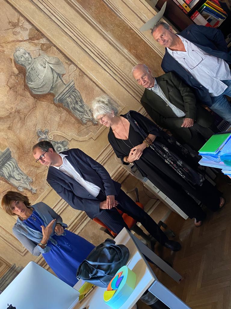 Cristina Sambruna, presidente Blue Rose Donna, Mauro Negri, ESP Blue Rose Donna, e 